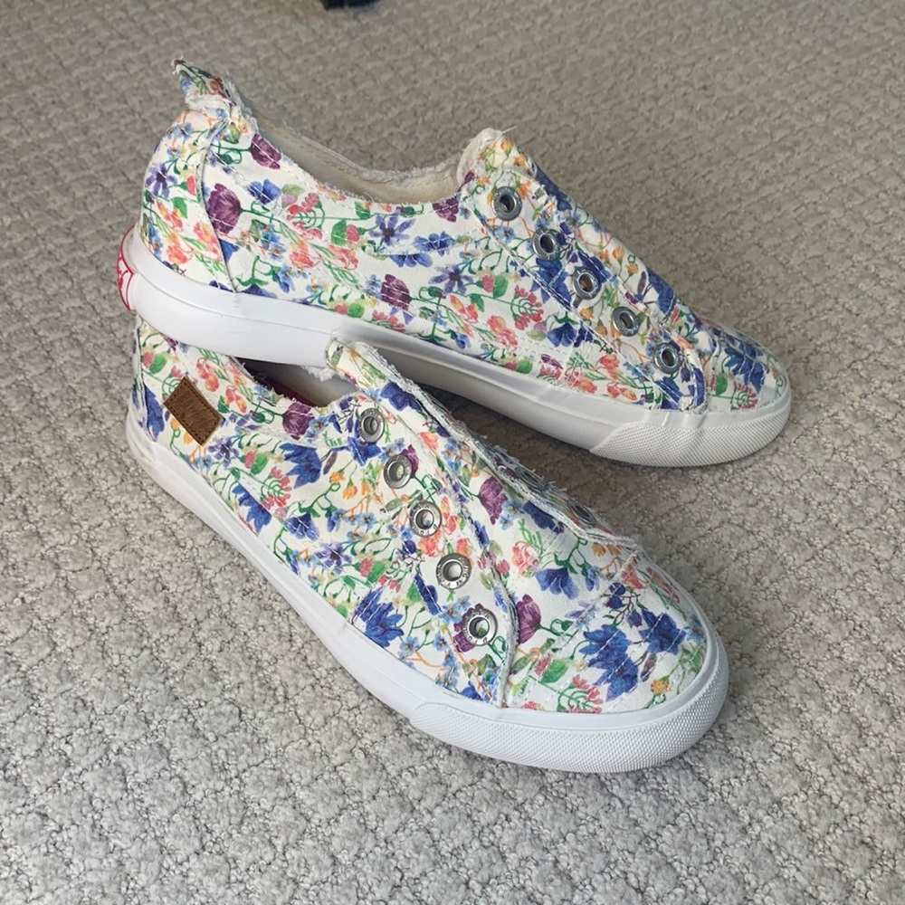 Blowfish Floral Slip On Sneakers